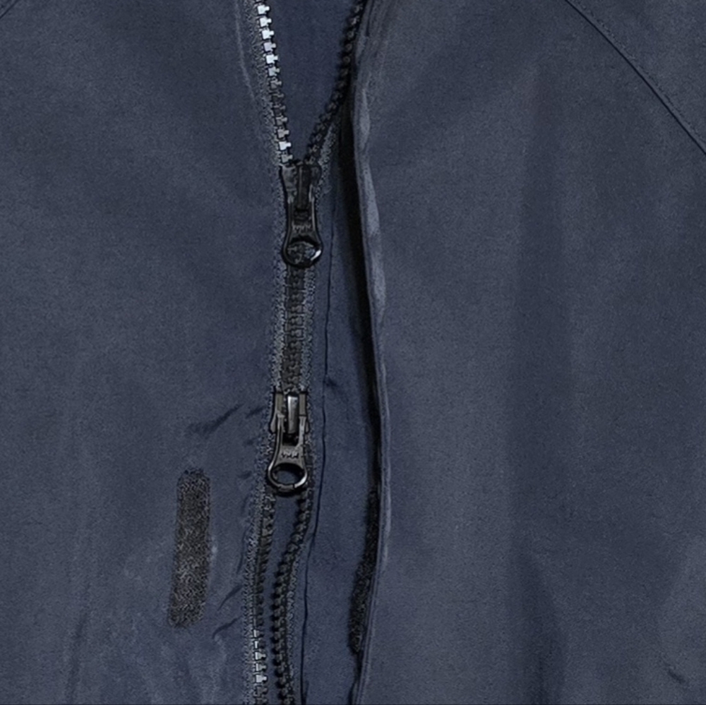 Men's XL Port Authority Cascade Waterproof Hooded Jacket Raincoat Parka Black - Picture 10 of 16